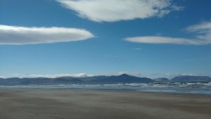 Clouds of inch beach County Kerry