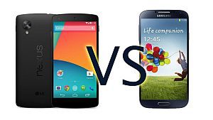 Comparing two android devices