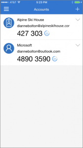 IOS Azure Authenticator App