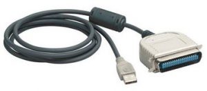 USB to Parallel Printer Cable